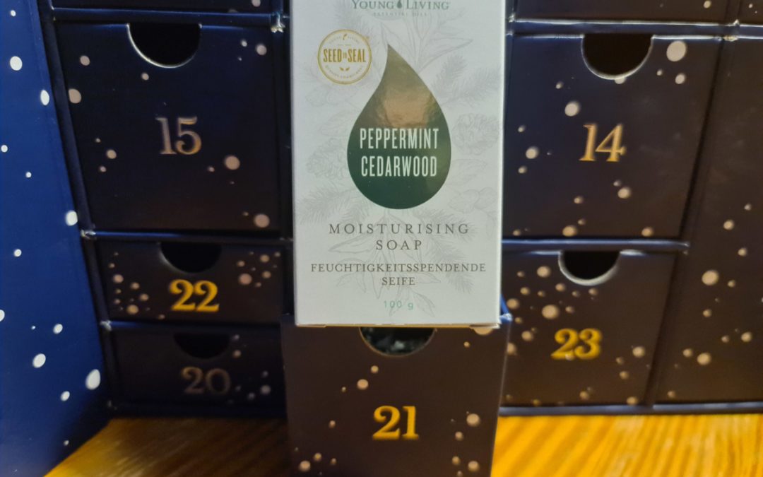 Peppermint Cedarwood Soap – Pfefferminze Zedernholz Seife