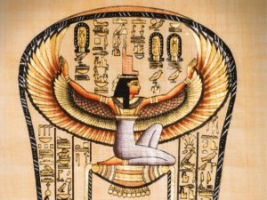 Egyptian Gold Göttin Isis